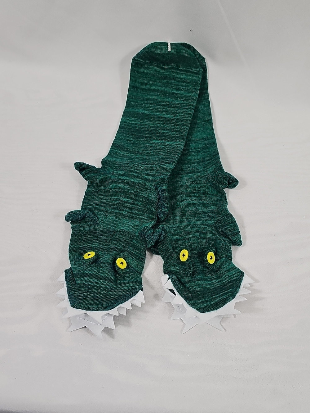 Free Add-On Item- Green Alligator Novelty Slipper Socks